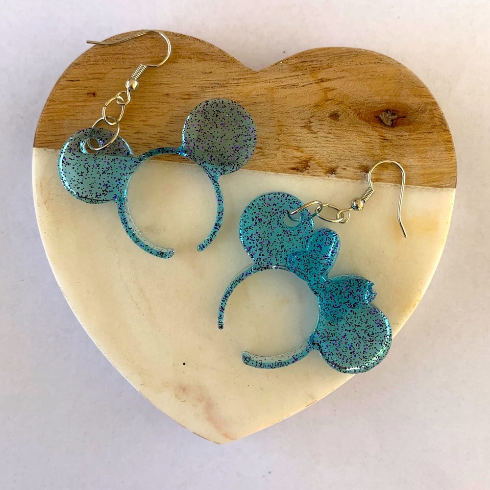 Mickey and Minnie earrings